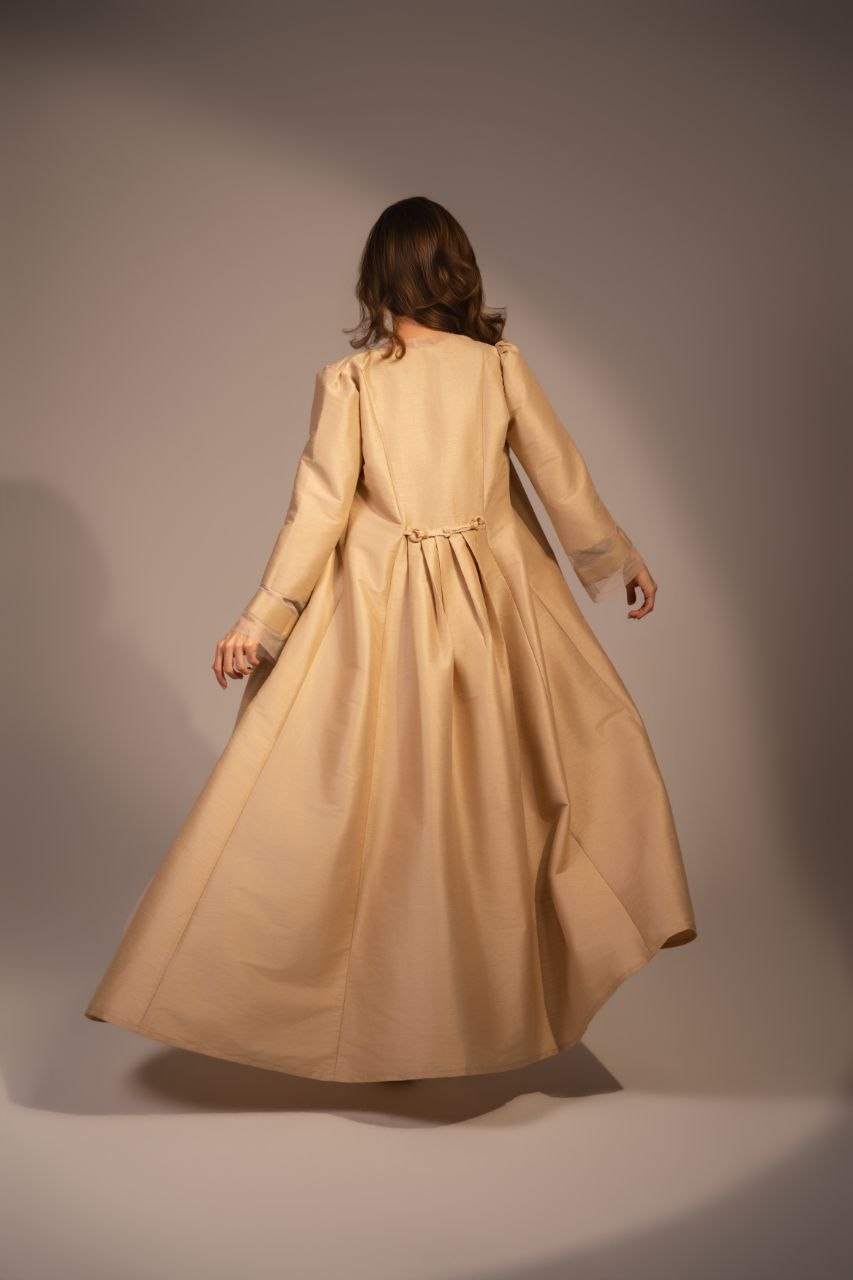 Amber Rose Cocktail Dress with Abaya