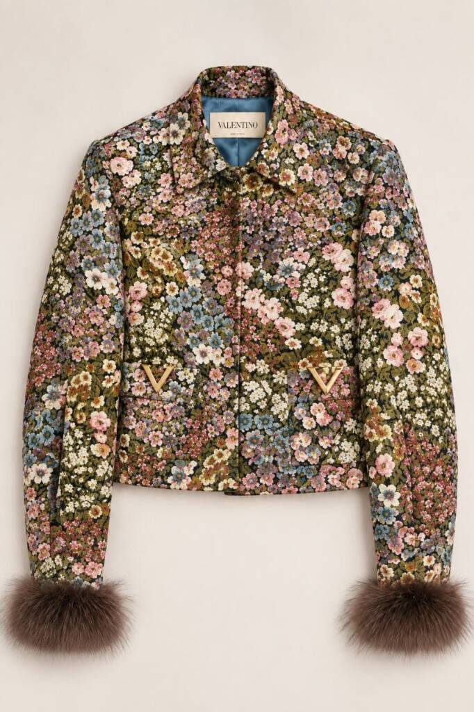 Jacquard Jacket Re-Sculpted to the Body