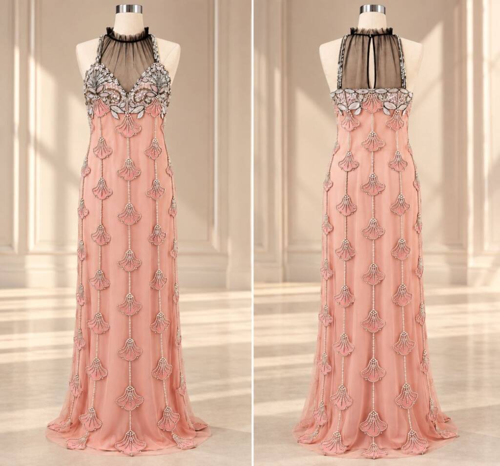 Valentino Crystal Gown Reimagined